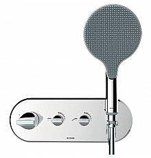 Смеситель для душа Bossini Apice Z00521.030 с термостатом Хром