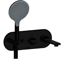 Смеситель для ванны Bossini Apice Z00557.073 Черный матовый