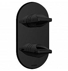 Смеситель для душа Bossini Apice Z00500.073 с термостатом Черный матовый