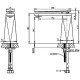 Купить Смеситель для раковины Bravat Diamond F118102C-2-ENG Хром в магазине сантехники Santeh-Crystal.ru