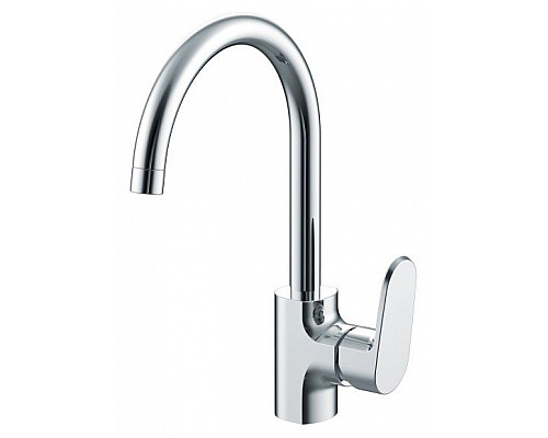 Купить Смеситель для кухни Bravat Pure F7105161C Хром в магазине сантехники Santeh-Crystal.ru
