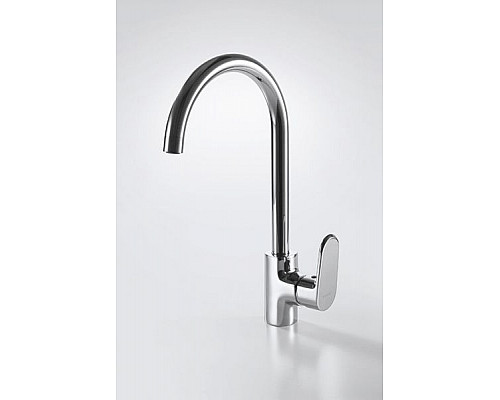 Купить Смеситель для кухни Bravat Pure F7105161C Хром в магазине сантехники Santeh-Crystal.ru