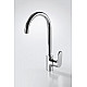Купить Смеситель для кухни Bravat Pure F7105161C Хром в магазине сантехники Santeh-Crystal.ru
