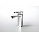 Купить Смеситель для раковины Bravat Riffle F172106C Хром в магазине сантехники Santeh-Crystal.ru