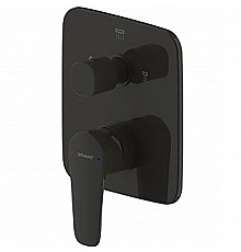 Смеситель для душа Bravat Source PB8173218BW-3-ENG Черный матовый