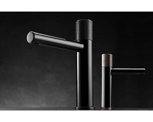 Купить Смеситель для раковины Bronze de Luxe Avantgarde 2010H Черный в магазине сантехники Santeh-Crystal.ru