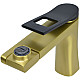 Заказать Смеситель для раковины Bronze de Luxe Element EL02XGB Матовое золото Черный в магазине сантехники Santeh-Crystal.ru