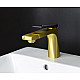 Заказать Смеситель для раковины Bronze de Luxe Element EL02XGB Матовое золото Черный в магазине сантехники Santeh-Crystal.ru