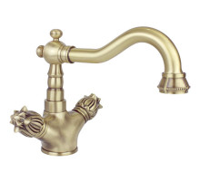 Смеситель для раковины Bronze de Luxe Florence 21318 Бронза