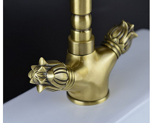 Santeh-Crystal.ru: Смеситель для раковины Bronze de Luxe Florence 21381 Бронза Купить Смеситель для раковины Bronze de Luxe Florence 21381 Бронза в магазине сантехники Santeh-Crystal.ru