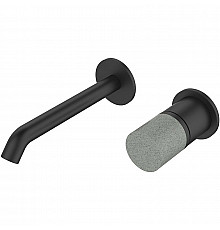 Смеситель для раковины Bronze de Luxe Focus 24686BG Черный матовый