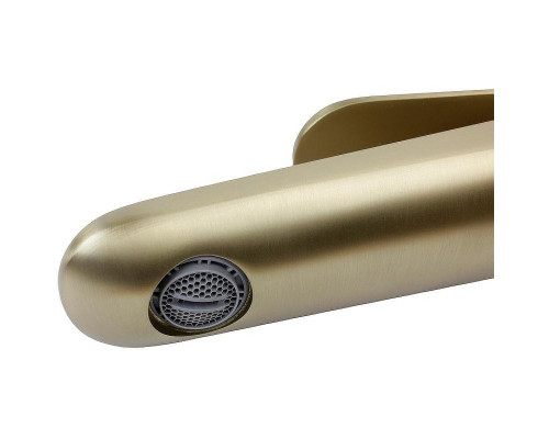 Смеситель для раковины Bronze de Luxe Айкон 2041CG Золото матовое