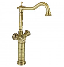 Смеситель для раковины Bronze de Luxe Royal 21973 Бронза