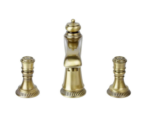 Смеситель для раковины Bronze de Luxe Виндзор 21383 цвет Бронза