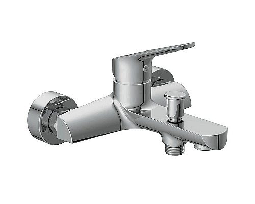 Приобрести Смеситель для ванны Cersanit Flavis 63035 Хром в магазине сантехники Santeh-Crystal.ru