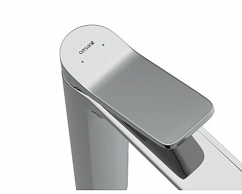 Купить Смеситель для раковины Cersanit Odra 63054 Хром в магазине сантехники Santeh-Crystal.ru