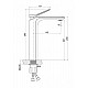 Купить Смеситель для раковины Cersanit Odra 63054 Хром в магазине сантехники Santeh-Crystal.ru