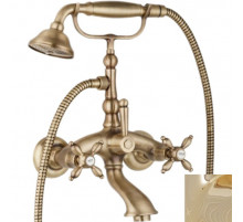 Смеситель для ванны Cezares Atlantis Nostalgia ATLANTIS-NOSTALGIA-VD-03/24 Золото 24 карата