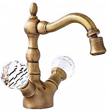 Смеситель для биде Cezares Atlantis ATLANTIS-BS2-02-Sw Бронза кристаллы Swarovski