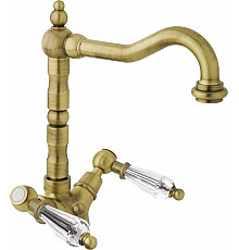 Смеситель для раковины Cezares Diamond DIAMOND-LS2-02-Sw Бронза