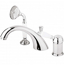 Смеситель на борт ванны Cezares Elite ELITE-BVDM-01-Bi Хром