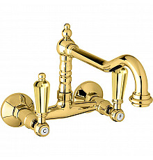 Смеситель для кухни Cezares First-LLP-03/24-M Золото 24 карат