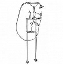 Смеситель для ванны Cezares First VDPS FIRST-VDPS-01-M Хром