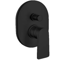 Смеситель для душа Cezares Lagos LAGOS-VDIM-NOP Черный матовый