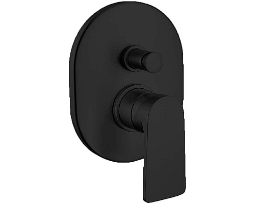 Смеситель для душа Cezares Lagos LAGOS-VDIM-NOP Черный матовый