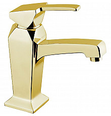 Смеситель для раковины Cezares Legend-LSM2-03/24 Золото 24 карат