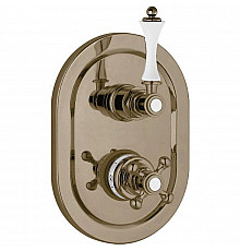 Смеситель для душа Cezares Margot MARGOT-VDIM2-T-02-Bi с термостатом Бронза