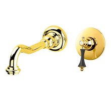 Смеситель для раковины Cezares Margot MARGOT-BLS1-03/24-N Золото 24 карат