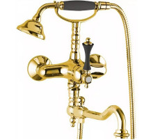 Смеситель для ванны Cezares Margot MARGOT-VDFM2-03/24-N Золото 24 карат