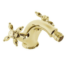 Смеситель на биде Cezares Nostalgia-BS1-03/24 Золото 24 карат