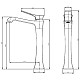 Купить Смеситель для раковины Comforty FC066B-CCT 00-00004521 Хром в магазине сантехники Santeh-Crystal.ru