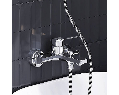 Заказать Смеситель для ванны Damixa Merkur 401000000 Хром в магазине сантехники Santeh-Crystal.ru