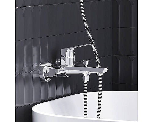 Заказать Смеситель для ванны Damixa Merkur 401000000 Хром в магазине сантехники Santeh-Crystal.ru