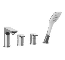 Смеситель на борт ванны Excellent Oxalia AREX.9033CR Хром