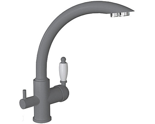 Приобрести Смеситель для кухни Florentina Шале 333.25H.2113.305 Грей в магазине сантехники Santeh-Crystal.ru