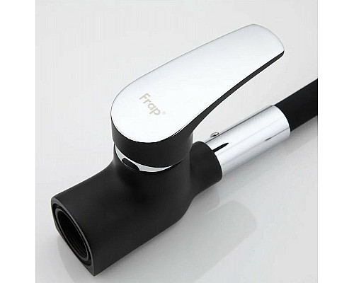 Заказать Смеситель для кухни Frap F4453-04 Черный матовый в магазине сантехники Santeh-Crystal.ru