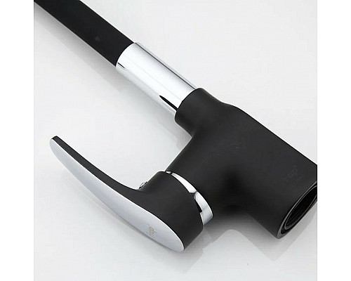 Заказать Смеситель для кухни Frap F4453-04 Черный матовый в магазине сантехники Santeh-Crystal.ru