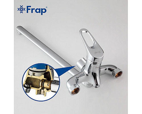 Santeh-Crystal.ru: Смеситель для ванны Frap H13 F2213 универсальный Хром Купить Смеситель для ванны Frap H13 F2213 универсальный Хром в магазине сантехники Santeh-Crystal.ru