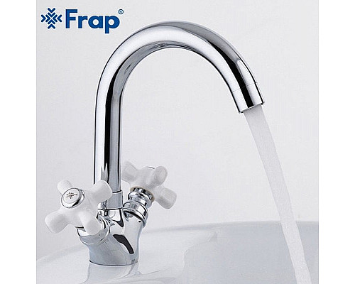 Заказать Смеситель для раковины Frap H18 F1318 Хром в магазине сантехники Santeh-Crystal.ru