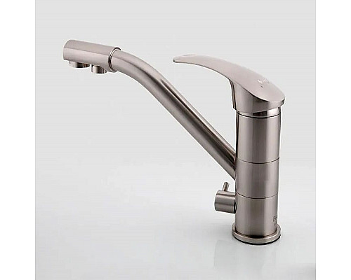 Заказать Смеситель для кухни Frap H21-5 F4321-5 Сатин в магазине сантехники Santeh-Crystal.ru