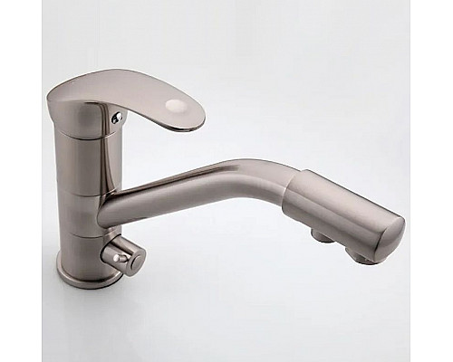 Заказать Смеситель для кухни Frap H21-5 F4321-5 Сатин в магазине сантехники Santeh-Crystal.ru