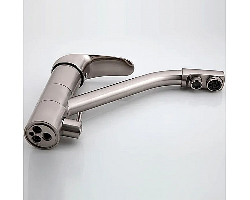 Заказать Смеситель для кухни Frap H21-5 F4321-5 Сатин в магазине сантехники Santeh-Crystal.ru