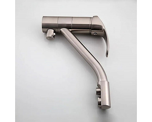 Заказать Смеситель для кухни Frap H21-5 F4321-5 Сатин в магазине сантехники Santeh-Crystal.ru