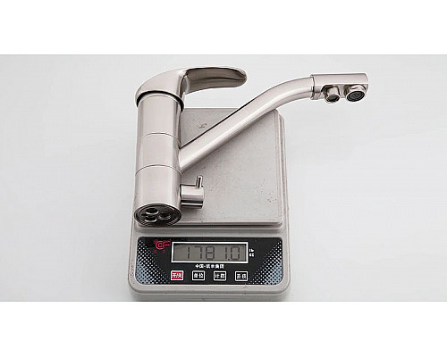 Заказать Смеситель для кухни Frap H21-5 F4321-5 Сатин в магазине сантехники Santeh-Crystal.ru