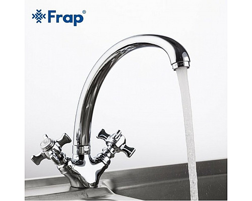 Santeh-Crystal.ru: Смеситель для кухни Frap H24 F4224 Хром Заказать Смеситель для кухни Frap H24 F4224 Хром в магазине сантехники Santeh-Crystal.ru