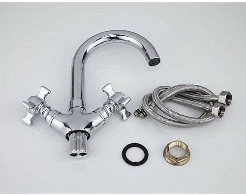 Заказать Смеситель для раковины Frap H24 F1324 Хром в магазине сантехники Santeh-Crystal.ru